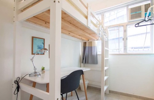 Wan Chai Apartment | Monthly Shared Dormitory Room for young traveller Short Visit to HK