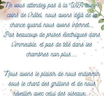 Cubieres Hotel | MONTLO RELAIS DES CERFS