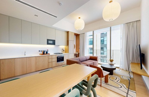 Al Satwa Apartment | Mood 45 - Two Bed: Elegant & luxurious