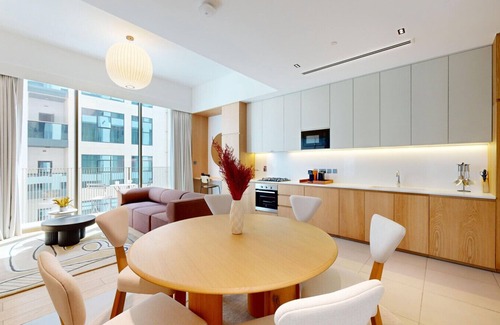 Al Satwa Apartment | Mood 45 - Two Bed: Elegant & luxurious