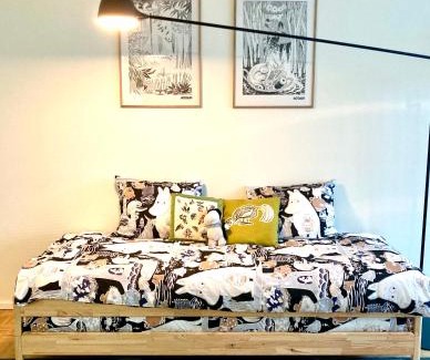 Keskinen District Apartment | Moomin Lover Home in Central Helsinki - Pool & Sauna
