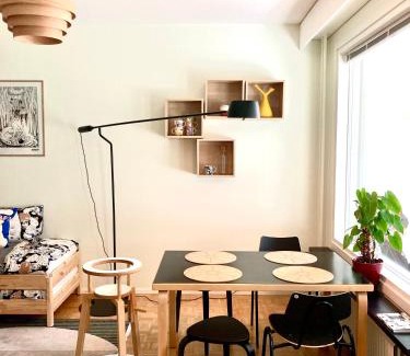 Keskinen District Apartment | Moomin Lover Home in Central Helsinki - Pool & Sauna