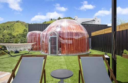 Pinales Apartment | Moon Suite/Igloo W/Private Tub & Heated Pool