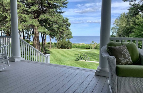 Cape Neddick House | Moongate - Coastal Oceanfront Home with Pool