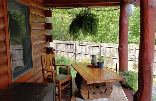 Sylva Cabin | Moonlight Ridge - a wonderful little log cabin on 4 wooded acres