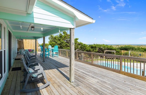 The Point House | Moonlit Dunes-Private Single Family Beachfront Home w/Pool on The Point