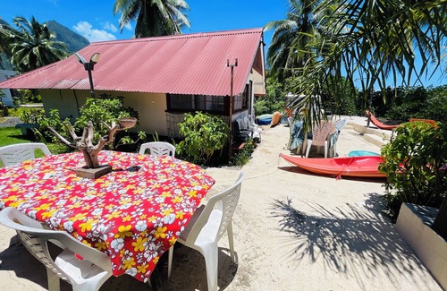 Moorea-Maiao House | MOOREA BUNGALOW WITH SEA ACCESS