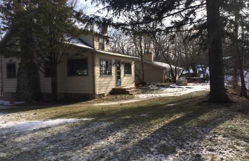 Colgate House | Moose Lake Home Property near Erin Hills Golf Course with Boathouse and Gazebo