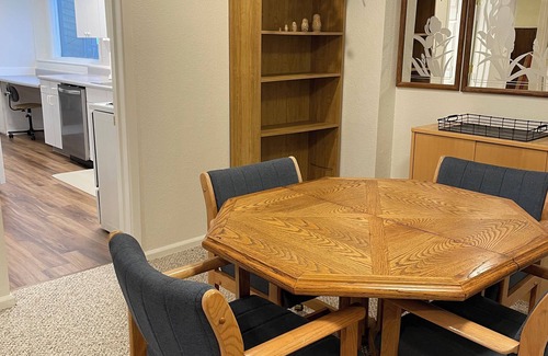Rabbit Creek House | MOOSE MEADOW SUITE. Serenity on a large private wooded lot. Abundant wildlife