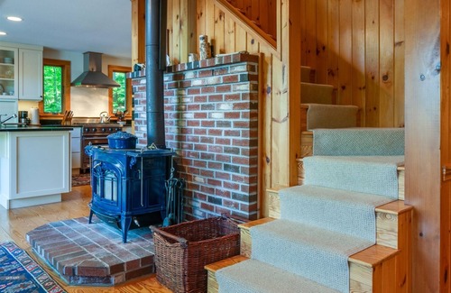 Bridgton House | Moose Pond Retreat: Serene Lakeside Sanctuary with Private Dock