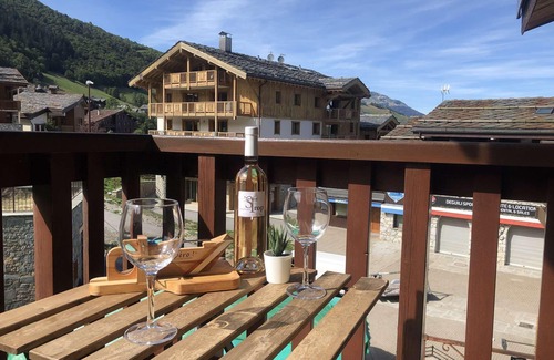 Les Avanchers-Valmorel Apartment | Morel 11 - Cosy 2-room flat overlooking the Planchamp ski slope