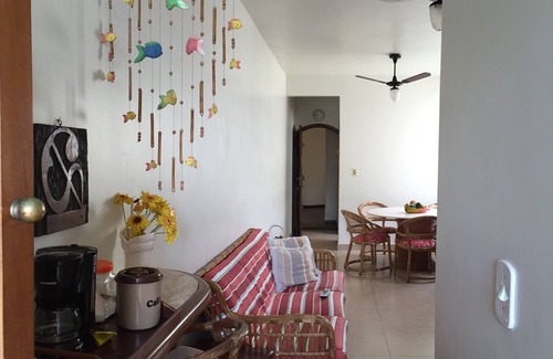 Algodoal Apartment | Morning sun, balcony with hammock, wi-fi, AC + fan in each room