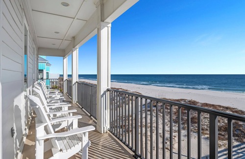 Gulf Shores House | Morning Tide by GSVR | Beachfront Luxury w/Pool, Elevator & Game Room + FREE Activities/Golf