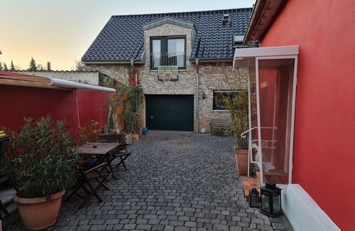 Langel House | Most beautiful location on the Rhine in the immediate vicinity of the city cozy house with fireplace
