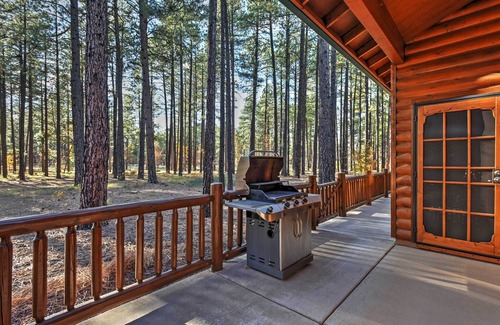 Pinetop Cabin | Mountain Cabin Retreat w/Game Room, Patio & Views