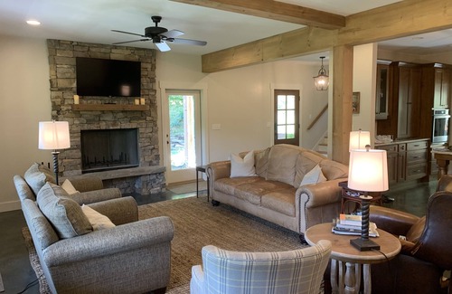 Pisgah Forest House | Mountain Farmhouse, convenient location & family farm
