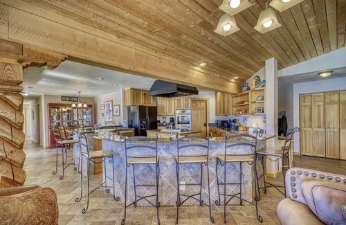 Del Norte House | Mountain home with indoor private pool, sauna, 360-degree mountain views