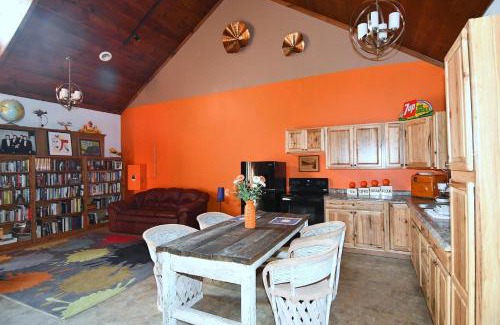 Berkeley Springs House | Mountain Meltdown - Pet Friendly, Grill, Wifi, Fire Pit, EV Station -Shared Space - Grill, Fire Pit, Covered Porch, Fountain Pond
