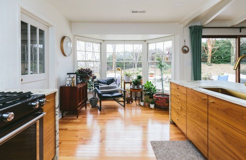 Canton House | Mountain Midcentury Stunner w/Blue Ridge Views + Hot Tub + Fire Pit