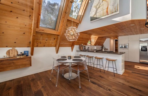 Tahoe City Cabin | Mountain Modern The Tahoe A-Frame w/Private Pier!