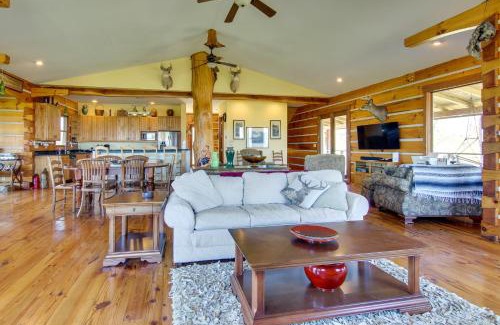 Marshall House | Mountain View and Fire Pit Rustic Marshall Getaway!