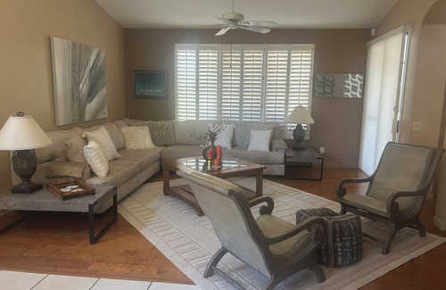 Saddlebrooke Resort | Mountain view on open space, 2BR Home w/Casita in SaddleBrooke Resort Community