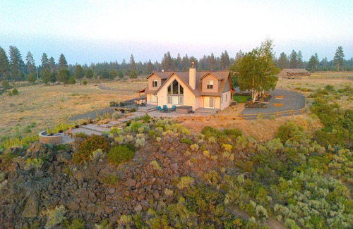 Deschutes River Woods House | Mountain View Retreat on 10 Private Acres, Minutes from all things Bend!