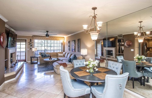 Cabrillo Square Condo | Mountain Views and walk out to Silverado golf course and greenbelt by Old Town