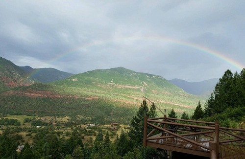 Idlewild Estates Cabin | Mountainside Log Cabin Elevation 8000 ft. PEACEFUL WITH UNBELIEVABLE VIEWS