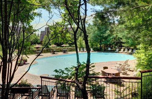 Mont-Tremblant Condo | Mountainside Mont Tremblant Resort Condo - Pool in the summer and AC