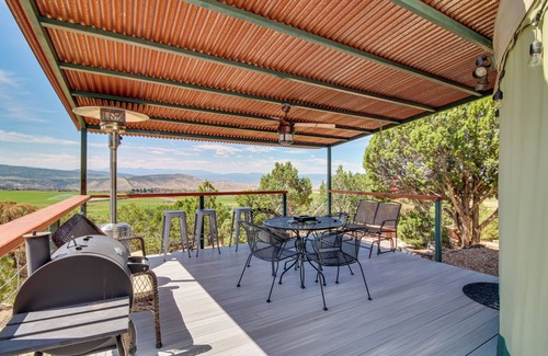 Montrose Cabin | Mountainside Yurt w/Views < 3 Mi to Black Canyon!