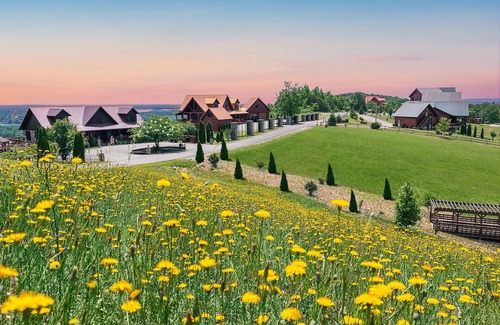 Dobson Cabin | MountainTop Compound Groups,Corporate Retreat,Weddings,Churches 10-40BR,n66 Beds