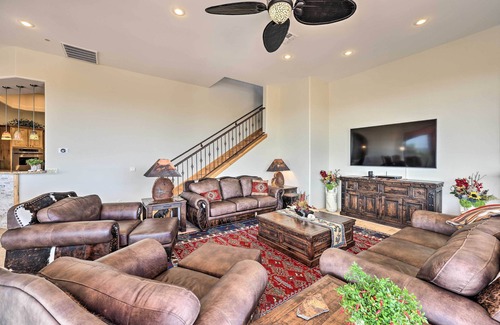 Rio Verde Foothills Villa | Mtn-View Gem w/Pool, BBQ & Fire Pit in Scottsdale