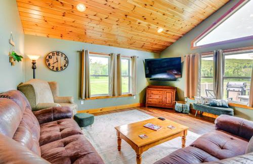 Montgomery Center House | Mtn-View Home 6 Mi to Jay Peak Resort Fish and Hike