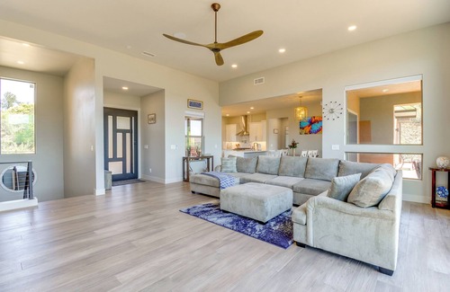 Lynx Mountain View Estates House | Mtn-View Retreat w/Game Room in Prescott!