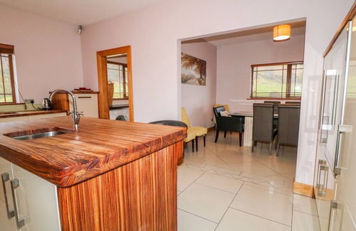 Maghernalaght House | MULROY VIEW, pet friendly, with a garden in Kerrykeel, County Donegal