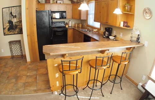Sun Peaks Condo | Multi level 3 bedroom condo with easy access to ski runs and view of Mt. Morrisey