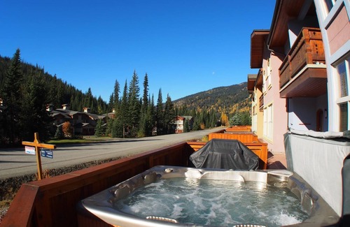 Sun Peaks Condo | Multi level 3 bedroom condo with easy access to ski runs and view of Mt. Morrisey