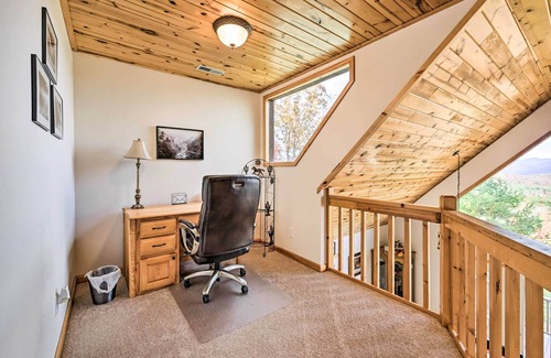 Unaka Cabin | Murphy Cabin w/Fire Pit & Stunning Mtn Views