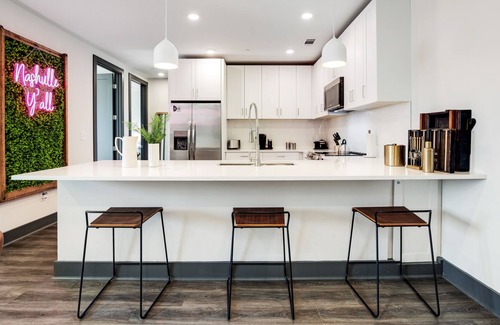 Rolling Mill Hill Condo | Muse | City-view condo with high speed WiFi, central AC, & rooftop lounge