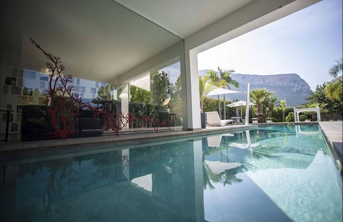 Cinisi Villa | My Rental Homes - Villa Corallo with private pool surrounded by a lush garden