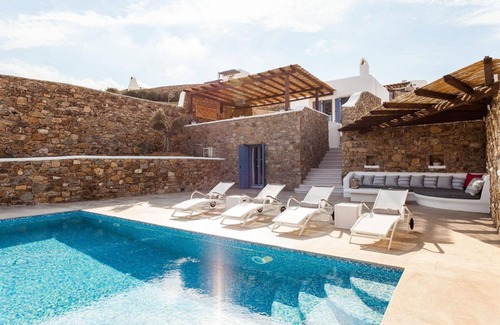 Panormos Villa | My Rental Homes - Villa Paradeison with private pool and sea view