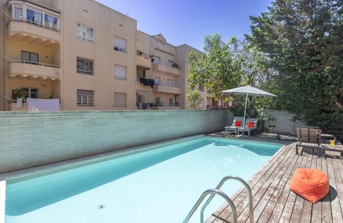 El Putget i Farro Apartment | My Space Barcelona 2 duplex for 16 people with terrace/pool in the center
