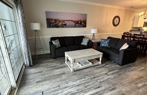 Central Myrtle Beach Condo | Myrtle Beach, SC, USA-Condo on golf course Only 1.5 Miles from Beach