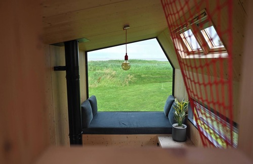 Wangerland House | Nachhaltig & Klimaneutral Übernachten im Green Tiny House Pioneer mit Meerblick
