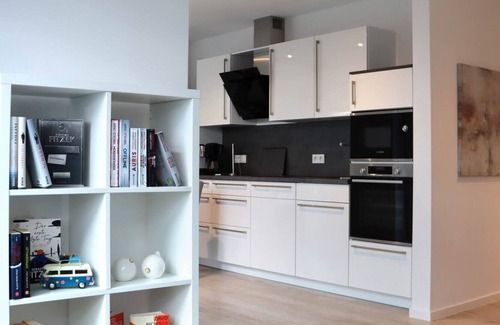 Pilsum Apartment | Nagelneue Wohnung in neu Aufgebautem Gulfhof!