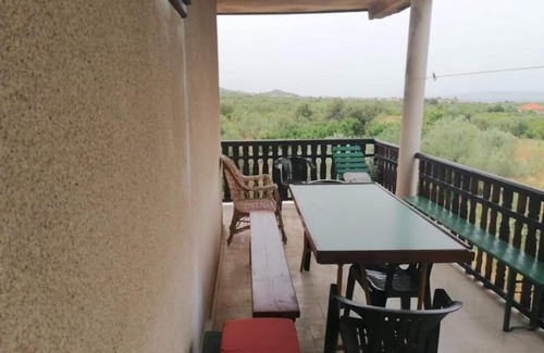 Mrljane Apartment | Nar Apartment A10 - with sea view terrace