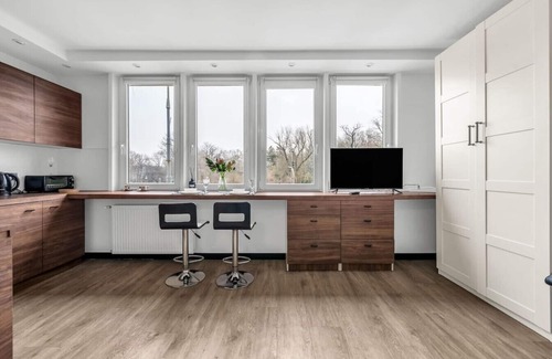 Saska Kepa Apartment | National Stadium Studio - Metro Nearby - by Rentujemy