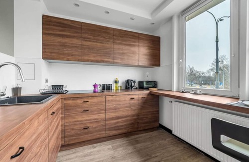 Saska Kepa Apartment | National Stadium Studio - Metro Nearby - by Rentujemy
