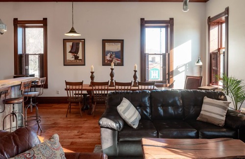 Maiden Rock Apartment | Natural light, historic character and a view of Lake Pepin are yours to enjoy!